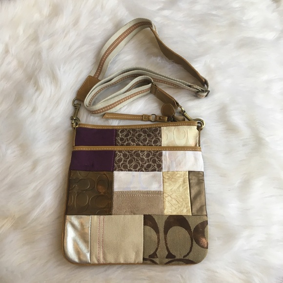 Coach Handbags - Authentic RARE Coach Patchwork Crossbody